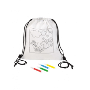 Sac à colorier Matilda - Crayon personnalisé Sac à colorier Matilda - Crayon personnalisé