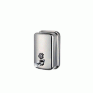 Stalgast Distributeur de savon en acier inoxydable, rechargeable, montage mural, contenance 600 ml - HB6002002 Stalgast Distributeur de savon en acier inoxydable, rechargeable, montage mural, contenance 600 ml - HB6002002