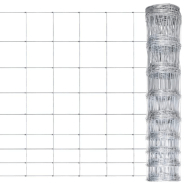 Vidaxl clôture de jardin acier galvanisé 50x1,2 m argenté 149486 Vidaxl clôture de jardin acier galvanisé 50x1,2 m argenté 149486