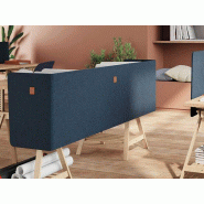 Panneau acoustique Oasis Flex frontal et latéral en plastique recyclé Panneau acoustique Oasis Flex frontal et latéral en plastique recyclé