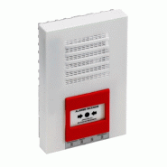 Alarme incendie Type 4 Planète - Réf. : CSE0191 - Tableau avec diffuseurs sonores et lumineux intégrés