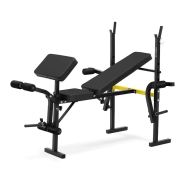 BANC DE MUSCULATION CAPACITÉ DE CHARGE JUSQU\'À 100 KG RÉGLABLE BANC MUSCULATION BANC D\'ENTRAÎNEMENT BANC DE SPORT FITNESS SPORT MUSCULATION 14_0007975
