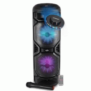 BM Sonic Enceinte DJ Karaoké 800W sur batterie Lumineuse - INOVALLEY - HP59-XXL - Bluetooth, USB, Micro sans fil, Réglage BASS, OVNI LED - 366663803 BM Sonic Enceinte DJ Karaoké 800W sur batterie Lumineuse - INOVALLEY - HP59-XXL - Bluetooth, USB, Micro sans fil, Réglage BASS, OVNI LED - 366663803