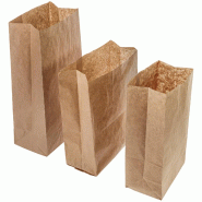 CashShopping La boutique en ligne de l'emballage alimentaire Sac Fruit et Legume Kraft - 1kg - Neutre brun - par 1000 - en carton SAC-FL-1KG