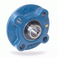 CMW - UCFC208 - Paliers auto-aligneurs ronds - Applique 4 trous - Vis pointeau - Bague courte - Diamètre intérieur 40 mm_0