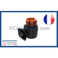 Combiné de signalisation portatif CSP (gyrophare + sirène) orange classe 1 rotatif tonalité ASA STANDBY MERCURA 23502-01