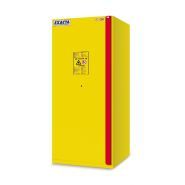 Efomy11 - armoires de stockage pour produits inflammables et radioactif - exacta safety storage cabinets - jaune