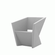 Fauteuil design in & out FAZ - gris