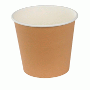 Gobelet Carton NOVACUP 300ml - Haute Densité FSC - Recyclable & Éco-responsable - Lot de1000 - beige en carton GH268