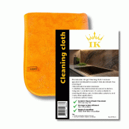 Induction Kings® Chiffon de nettoyage de qualité supérieure, orange - orange 8721249506338_0