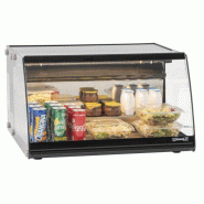 Mini vitrine réfrigérée 65 Litres, 1 porte vitrée battante, noire, 130 W, 220 V - MONO Mini vitrine réfrigérée 65 Litres, 1 porte vitrée battante, noire, 130 W, 220 V - MONO
