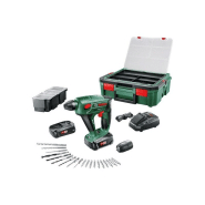 Perforateur sds BOSCH 18 v uneo maxx  2 batteries 15 ah  chargeur  systembox