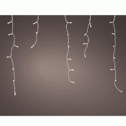 Rideau stalactite 600L blanc chaud H 50cmxL 18 m