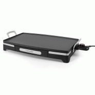 RIVIERA & BAR Plancha Extra Large 2200w 59x32.5cm qp350a - noir 3576160014555