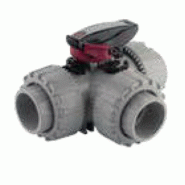 Robinet à tournant sphérique en PVC-C - EPDM - D020 PN16 - à coller