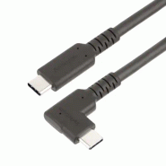 StarTech Cble USB-C Robuste à  Angle Droit de 50cm, USB 3
