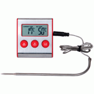 Thermomètre éco avec sonde filaire pour cuisson four - THMSNDFLFRMT-IM01 Thermomètre éco avec sonde filaire pour cuisson four - THMSNDFLFRMT-IM01