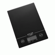 Adler AD 3138 b Balance de cuisine - Grand écran LCD - Zéro automatique (fonction TARE) - noir 5908256833722 Adler AD 3138 b Balance de cuisine - Grand écran LCD - Zéro automatique (fonction TARE) - noir 5908256833722