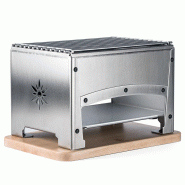 Braséro barbecue de table à charbon fabriqué en France - BRASI-O | Louis tellier