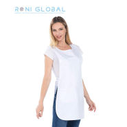 Chasuble de travail femme en coton et polyester - 2 poches - FRAISE REMI CONFECTION - Ref: R-FRAISE-2508_0
