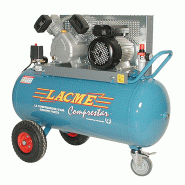 Compresseur à pistons et courroies 100L - 17 m³/h - Outil pneumatique