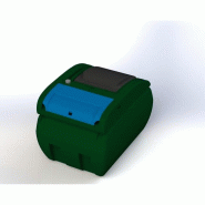 Cuve ravitaillement GNR 400L premium avec pompe 40L/min - TRANSFIOUL 400NP40