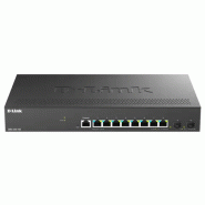 D-Link DMS-1250-10S/E commutateur réseau Géré 2.5G Ethernet (100/1000/2500) Noir