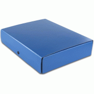 ELBA Boîte de classement A4, dos de 65, coloris bleu - 4002030016286