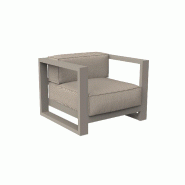 Fauteuil lounge Posidonia - tortora