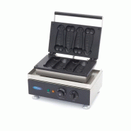 Gaufrier professionnel en forme de pénis - inox - 1500 W, 230 V Gaufrier professionnel en forme de pénis - inox - 1500 W, 230 V