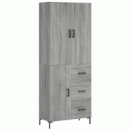 Helloshop26 - Buffet bahut commode armoire meuble de rangement organisateur cuisine salle de séjour salon haut sonoma 69,5 x 34 x 02_0035572 - 300021_0