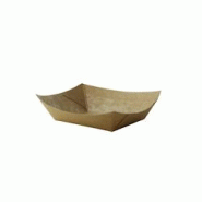 Packnwood FHC - 1000Pcs - Barquette kraft ingraissable avec PE - 120x85x20mm 100ml - blanc en carton 210BQKEAT1 Packnwood FHC - 1000Pcs - Barquette kraft ingraissable avec PE - 120x85x20mm 100ml - blanc en carton 210BQKEAT1