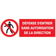 Panneaux adhésifs 330x120 mm obligations interdictions - ADPNG-TL09/DESA_0