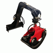 Pince à bois rotative pour chargeuse_0