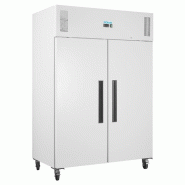 Polar Armoire positive ventilée 1200 Litres PRO Écoénergétique, 2 portes GN 2/1, blanche, 280 W, 220 V - MONO - blanc acier 3666562004237