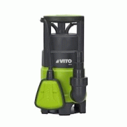 Pompe de relevage Eaux usées 400W Pompe Vide-Cave Flotteur Inox Inondation Egouts Caves VITO - gris 5604612697167