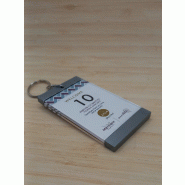 Porte-clé avec un insert coloré - NOLATOP