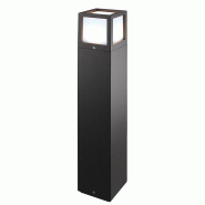 ROSSINI ILLUMINAZIONE Lampadaire Oliver Bollard Anthracite avec douille E27 IP65 65cm - Groupe Rossini, luminaire extérieur polyvalent en aluminium -