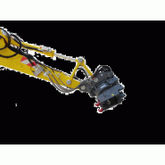 Tiltrotateur montage fixe NOX - Rotation 360° et angle 2x 50° - Poids 180-860 kg