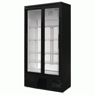 Arrière-bar vertical double porte coulissante Série G - 490 litres | Polar - GJ448