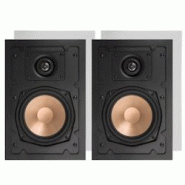 Artsound Happi, haut-parleurs muraux à 2 voies, rectangulaires, 5,5 & 0,75 pouces, 20-120W, blanc (2pcs) - ART-HPRE650 Artsound Happi, haut-parleurs muraux à 2 voies, rectangulaires, 5,5 & 0,75 pouces, 20-120W, blanc (2pcs) - ART-HPRE650