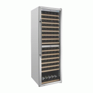 Cave à vin bi-zone 172 bouteilles, inox, double zone Cave à vin bi-zone 172 bouteilles, inox, double zone