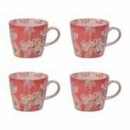 Coffret de 4 tasses Ava 36 cl - Rouge Rond Grès Table Passion 12.5x9.4 cm - rouge Grès 3106232386374 Coffret de 4 tasses Ava 36 cl - Rouge Rond Grès Table Passion 12.5x9.4 cm - rouge Grès 3106232386374
