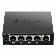 D-Link DGS-1005P/E commutateur réseau Non-géré Gigabit Ethernet (10/100/1000) Connexion Ethernet, su