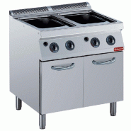 Diamond - Cuiseur à pâtes gaz, 2x 24,5 litres, sur armoire (sans paniers) - réf. G17/CPA8-N - AKS-G17/CPA8-N