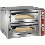 Diamond - Four électrique 2x 4 pizzas - réf. NRP/08 - gris AKS-NRP/08