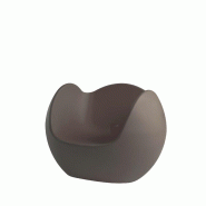 Fauteuil design in & out BLOS - brun