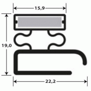 Joint pvc plat aimante pour meubles frigos jpf-026_0