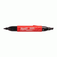 Marqueur double pointe biseautée et fine Milwaukee INKZALL - 4932501155
