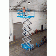 Nacelle élévatrice GS 2646 - moteurs électriques asynchrones puissants, fonctionnement électrique silencieux